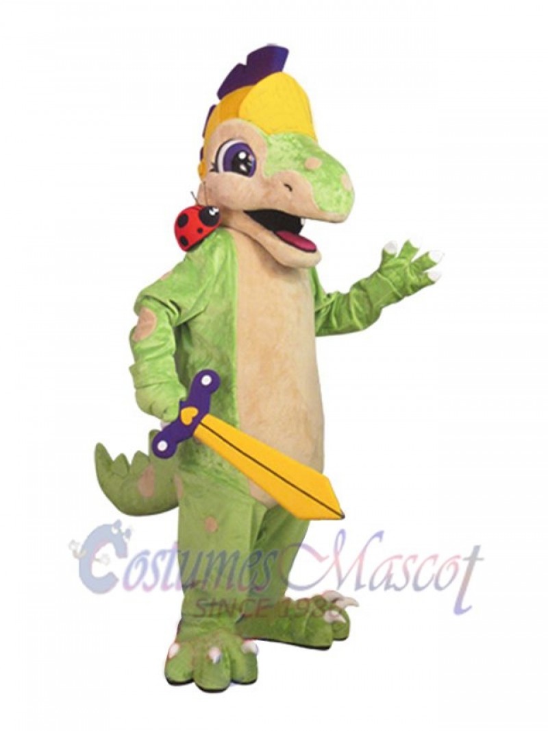 Dinosaur mascot costume