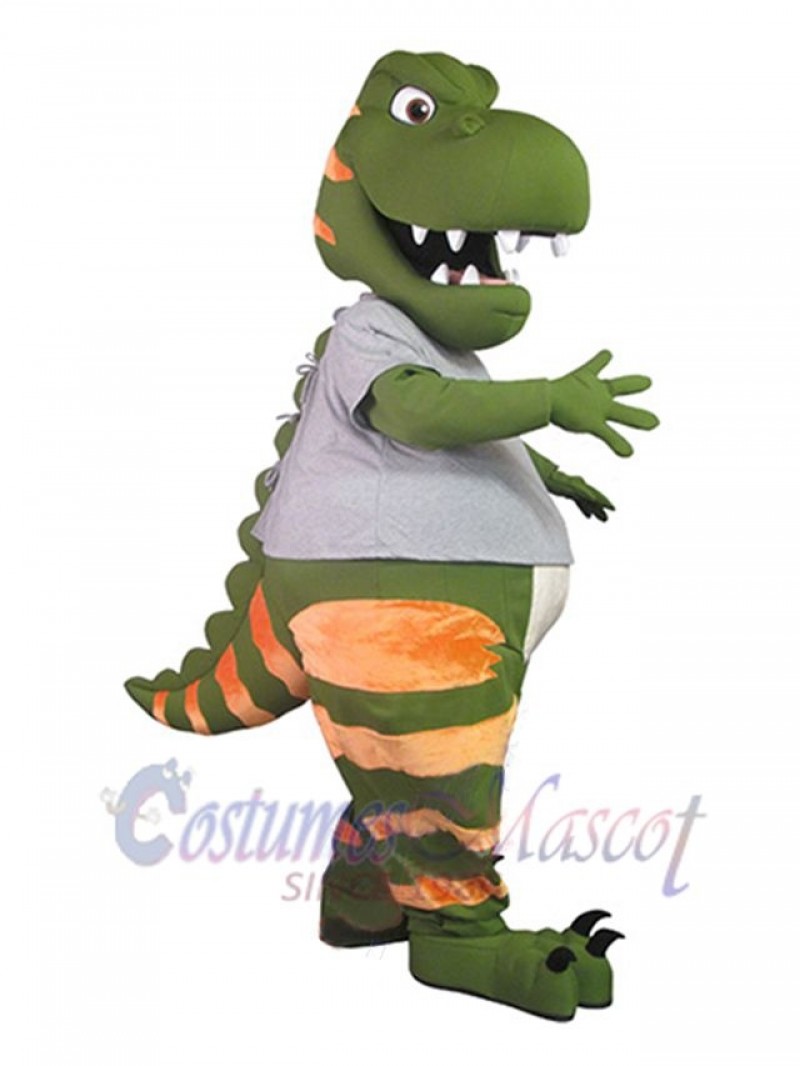 Dinosaur mascot costume