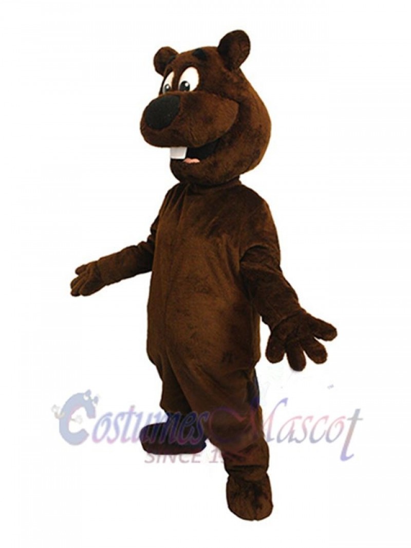 Beaver mascot costume