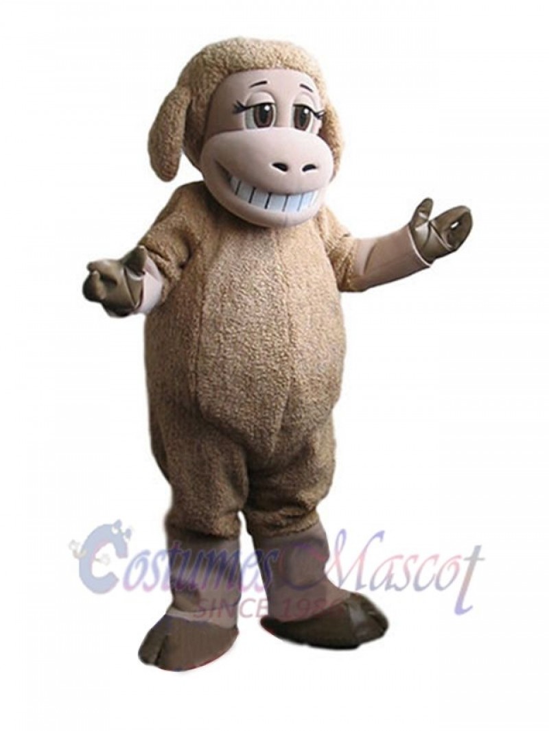 Sheep mascot costume