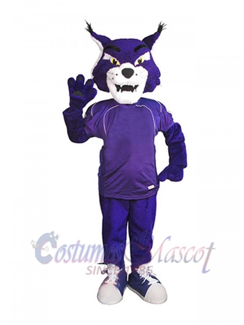 Wildcat mascot costume