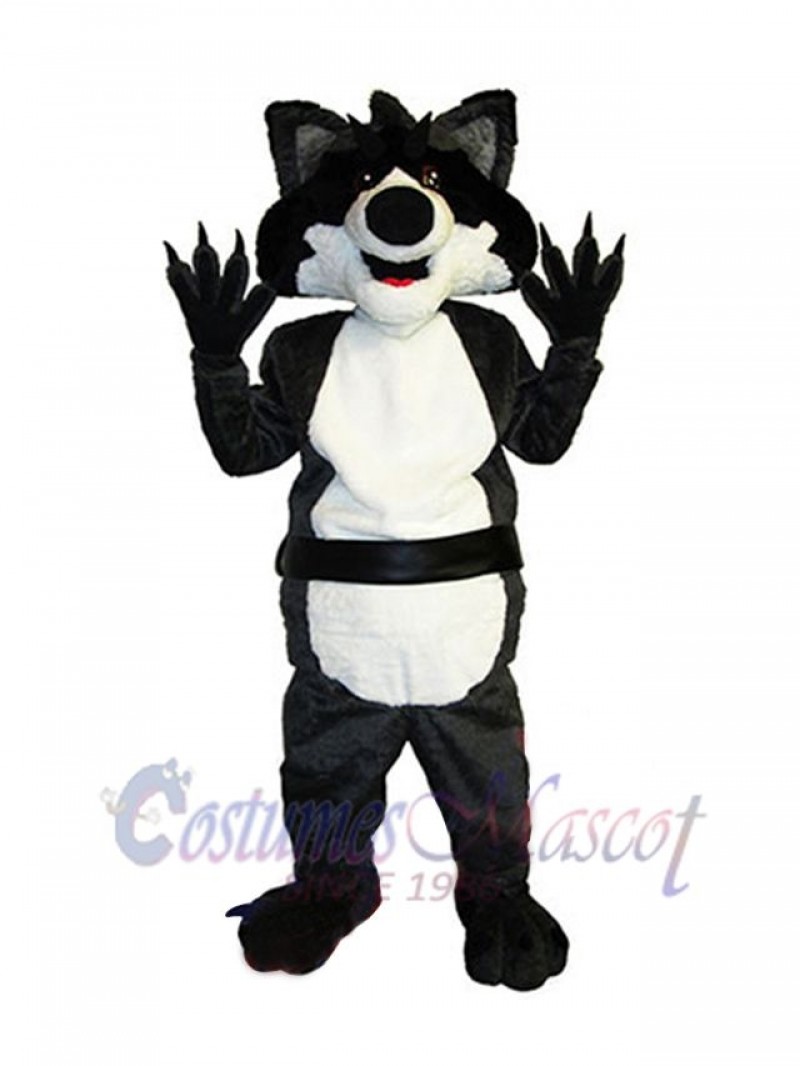 Raccoon mascot costume