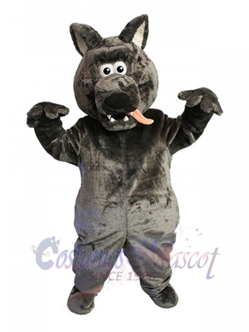 Wolf mascot costume