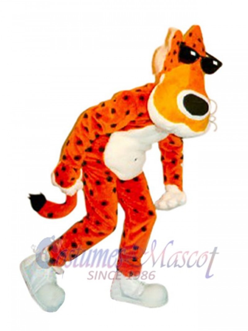 Cheetah mascot costume