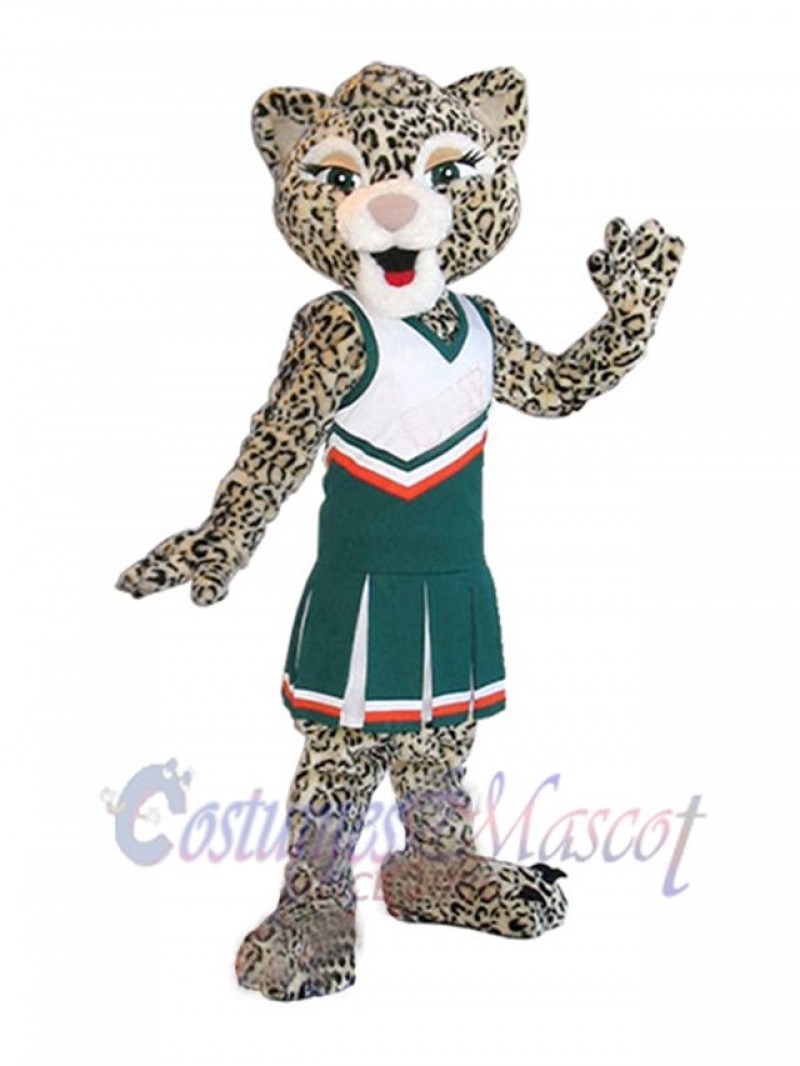 Leopard mascot costume