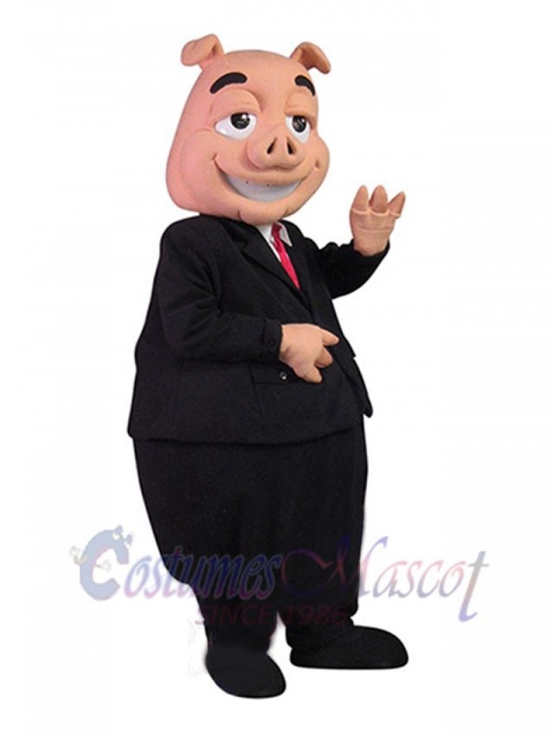Pig mascot costume