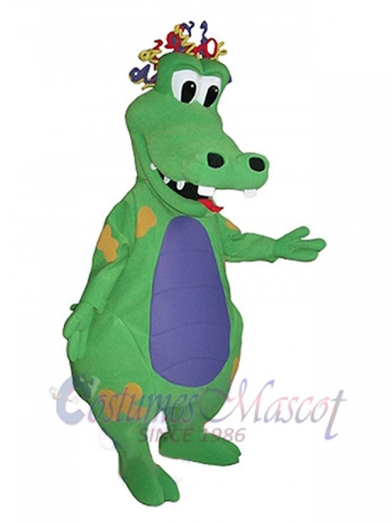Crocodile mascot costume