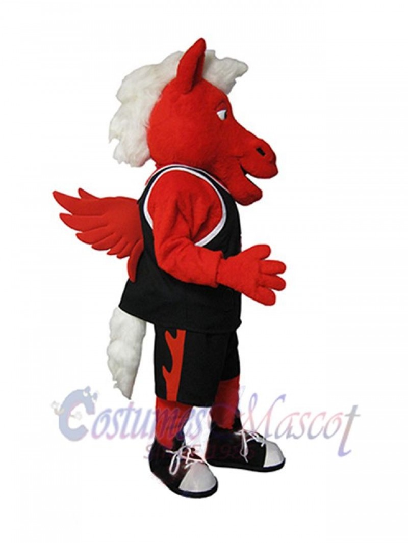 Horse mascot costume