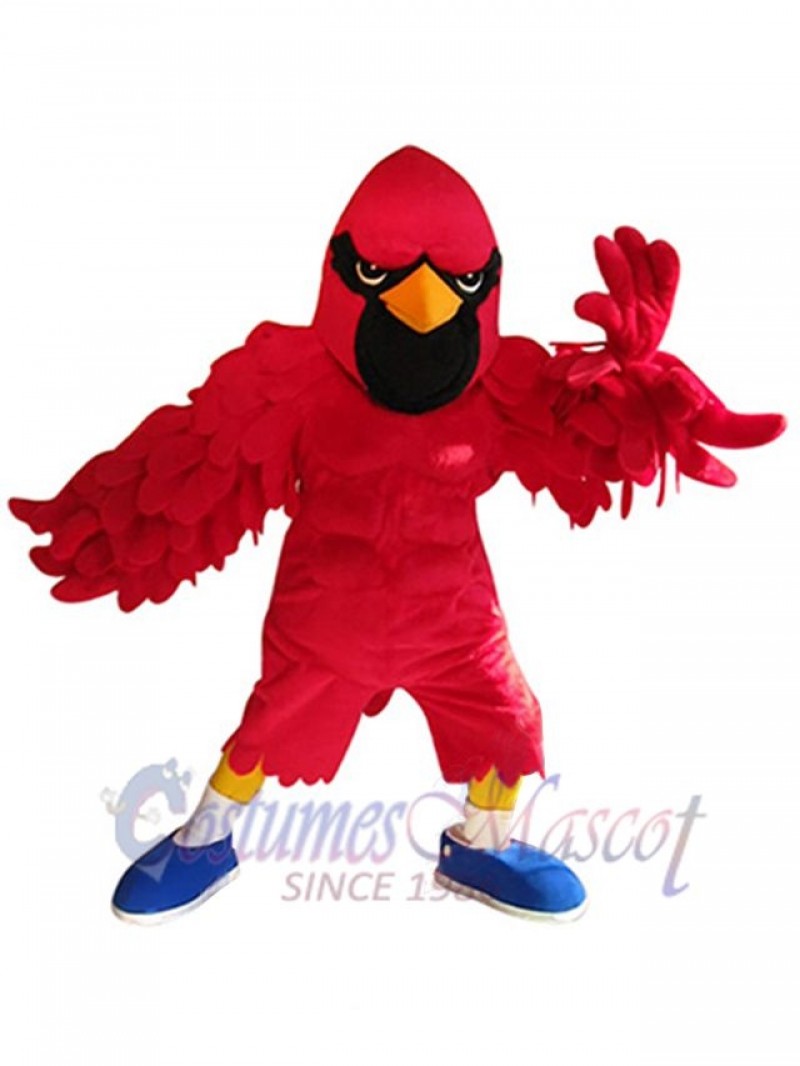 Cardinal Bird mascot costume
