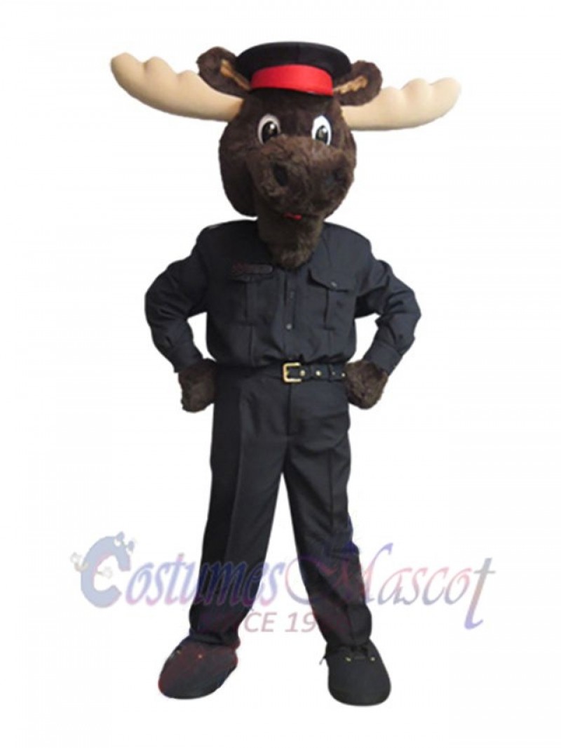 Moose mascot costume