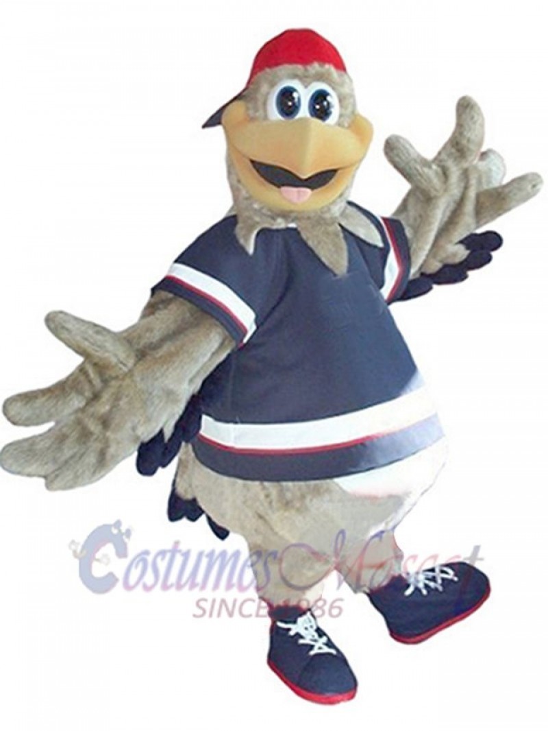 Hawk mascot costume