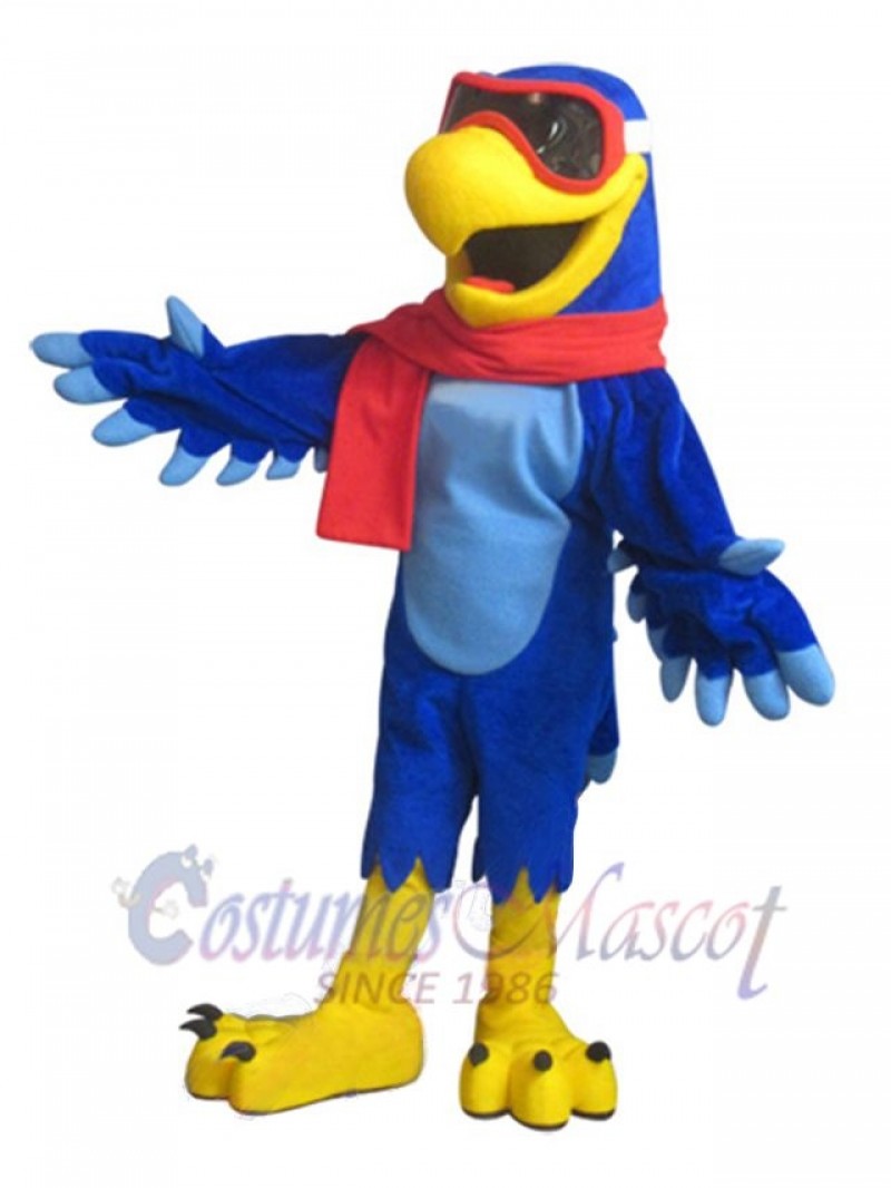 Hawk mascot costume