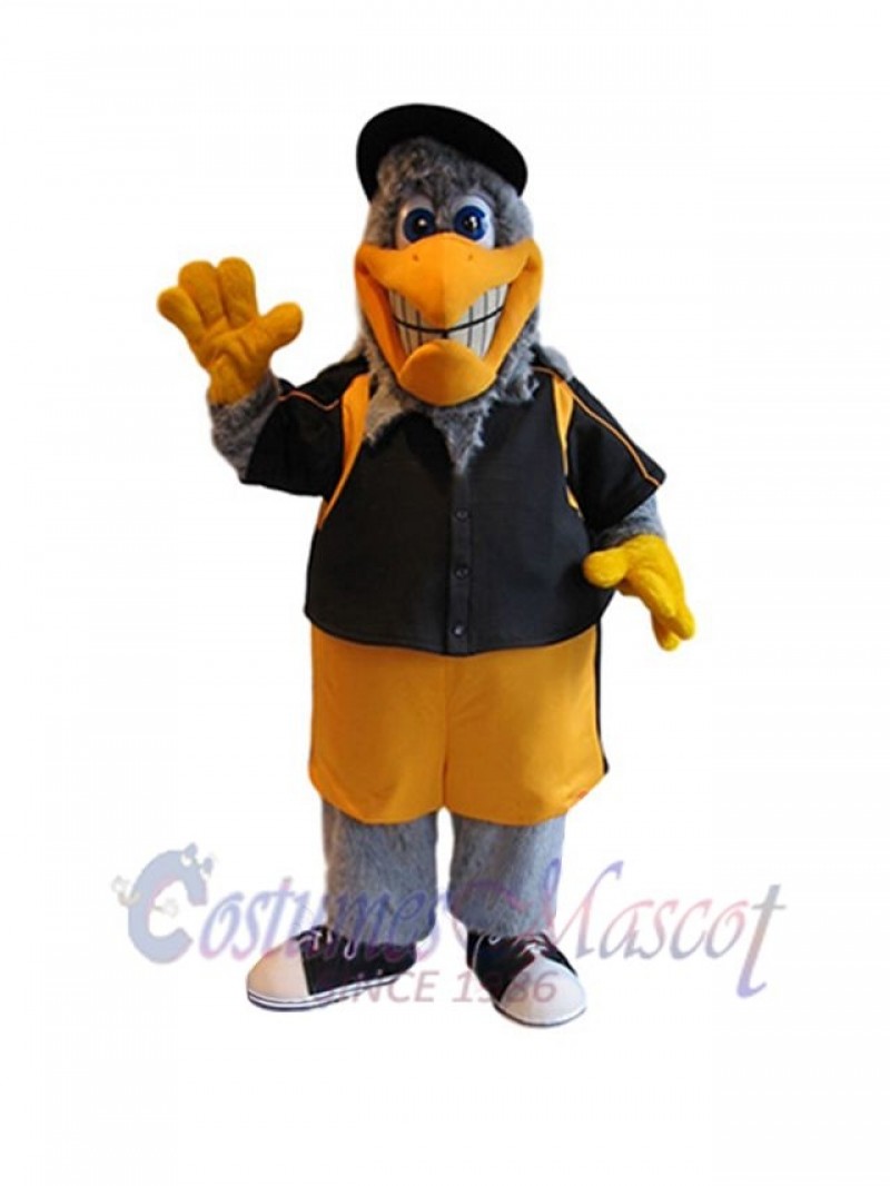 Hawk mascot costume