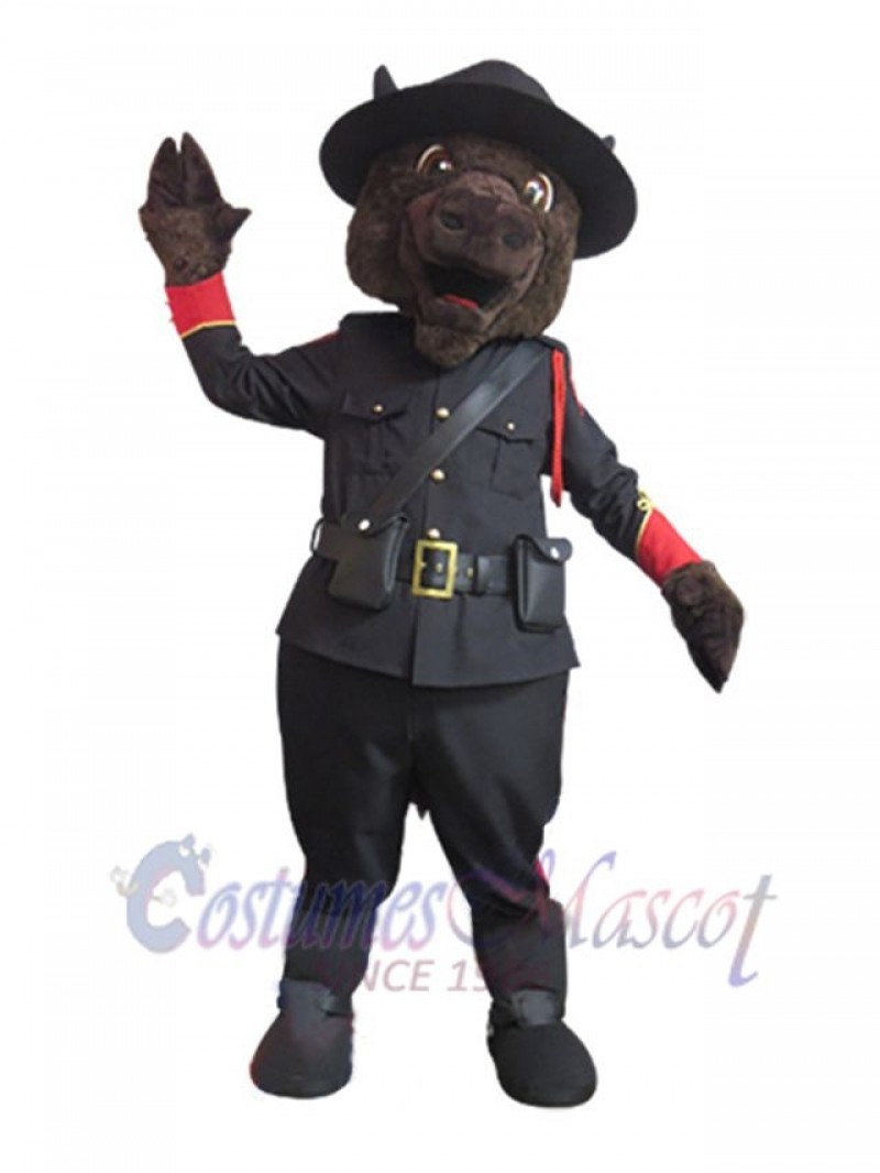 Buffalo mascot costume