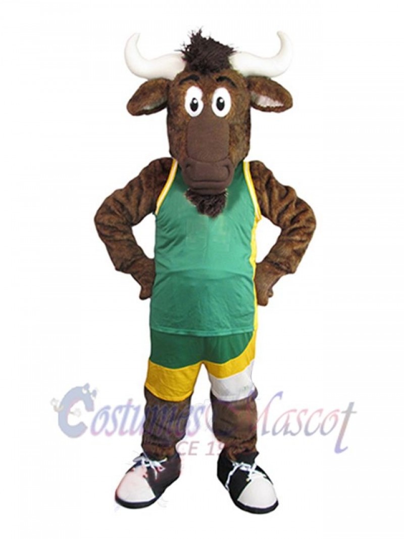 Bull mascot costume