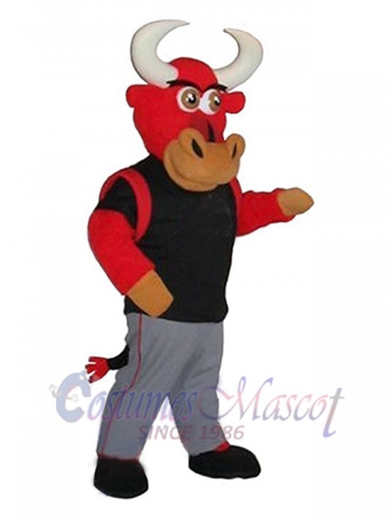 Bull mascot costume