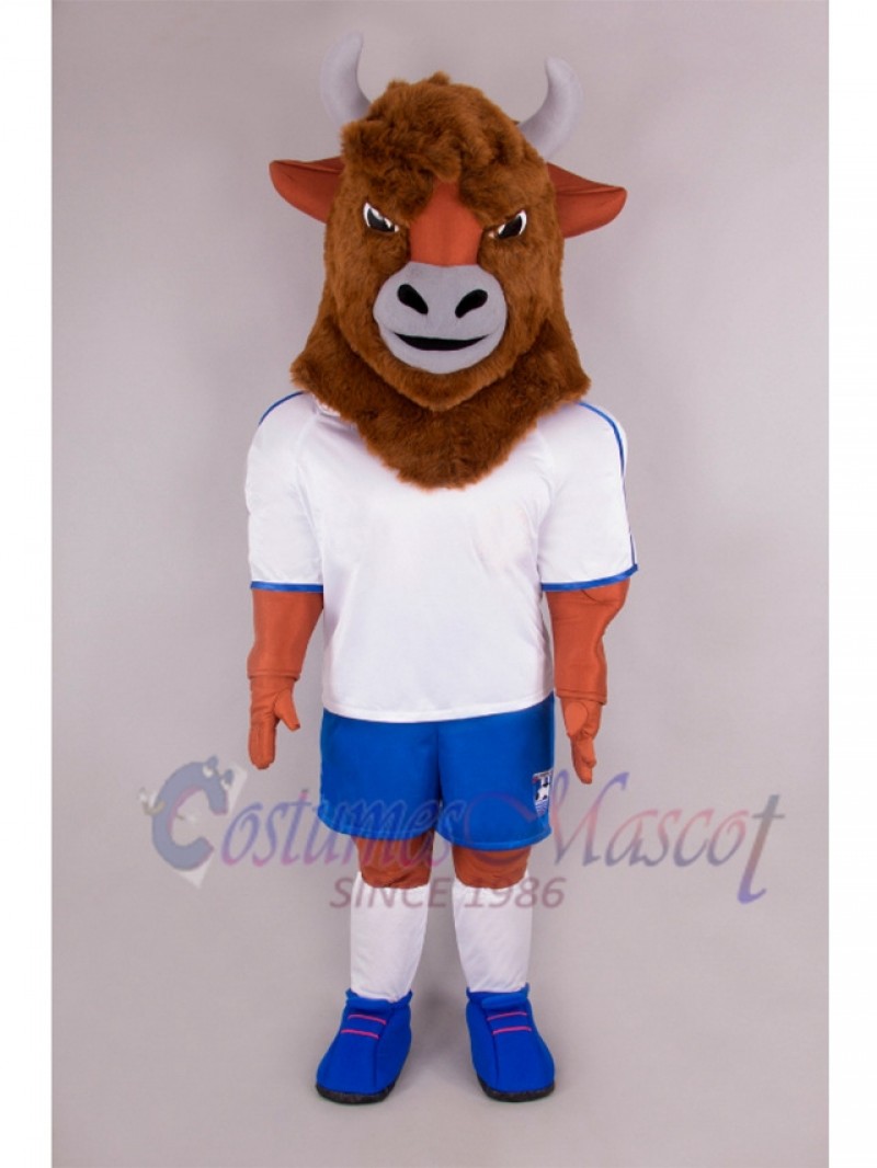 Bull mascot costume