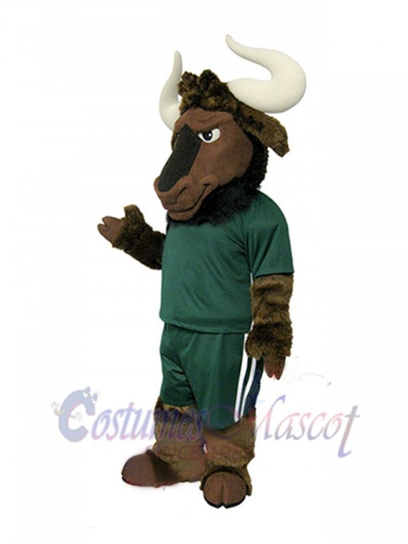 Bull mascot costume