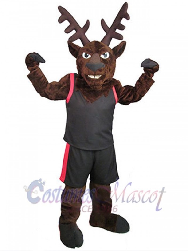 Elk mascot costume