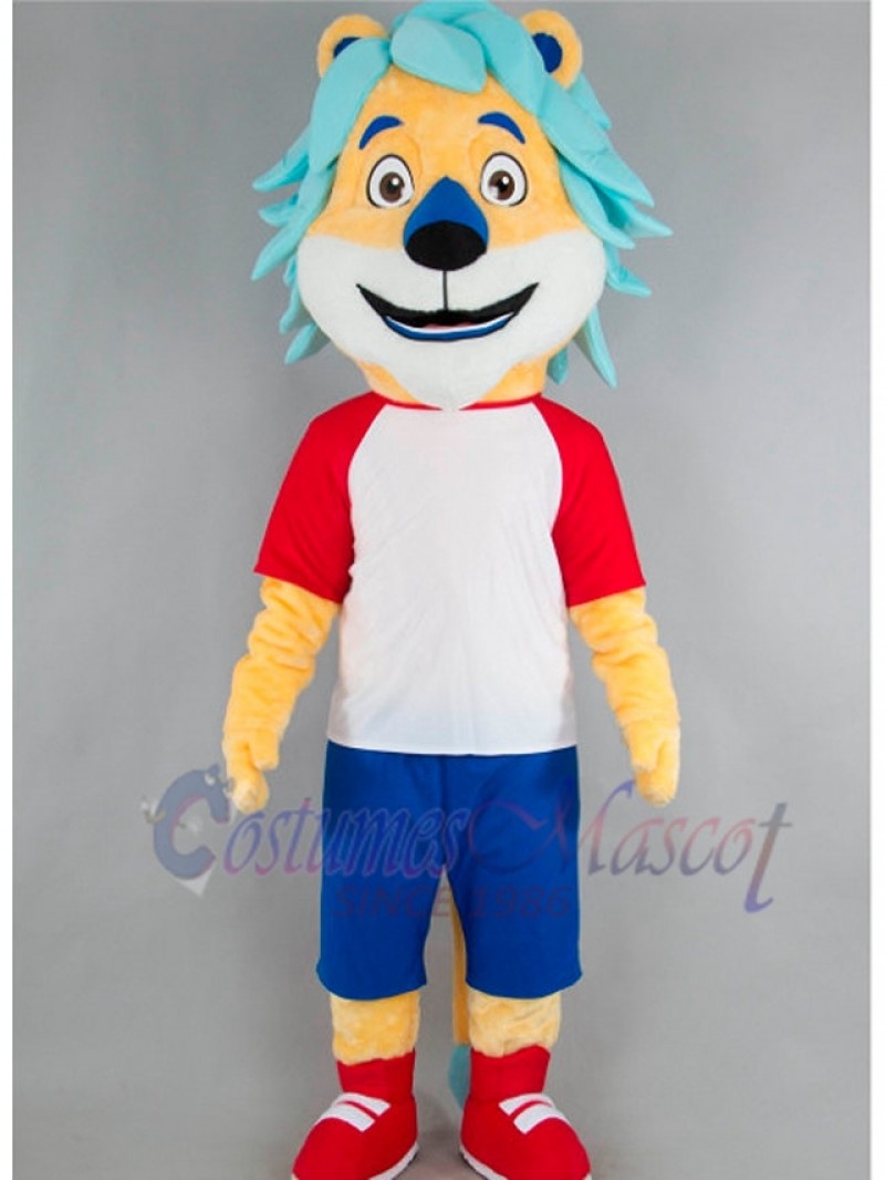 Lion mascot costume