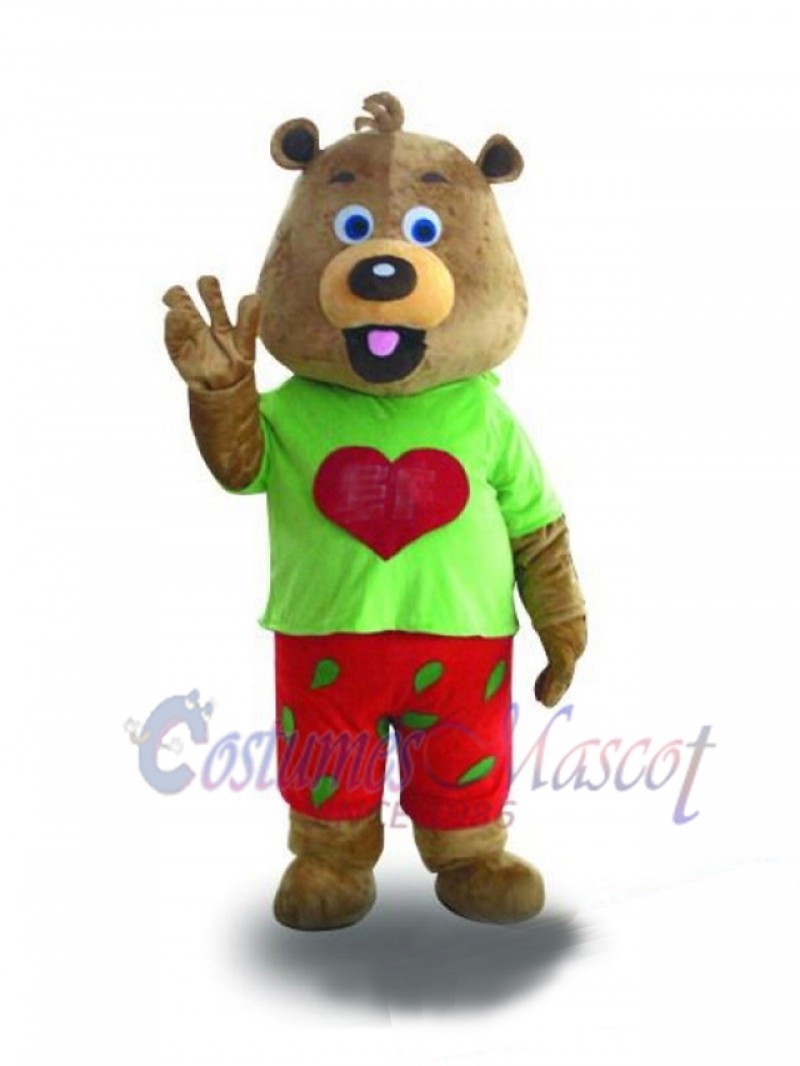 Bear mascot costume