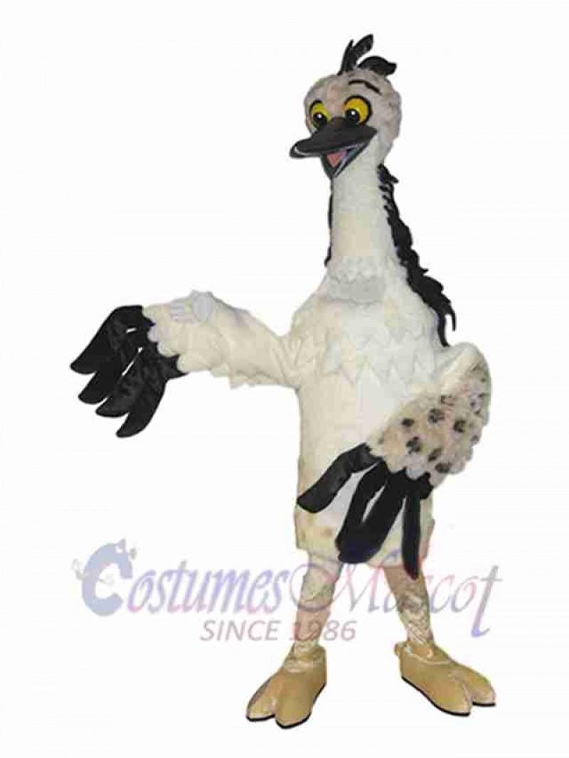 Ostrich Bird mascot costume