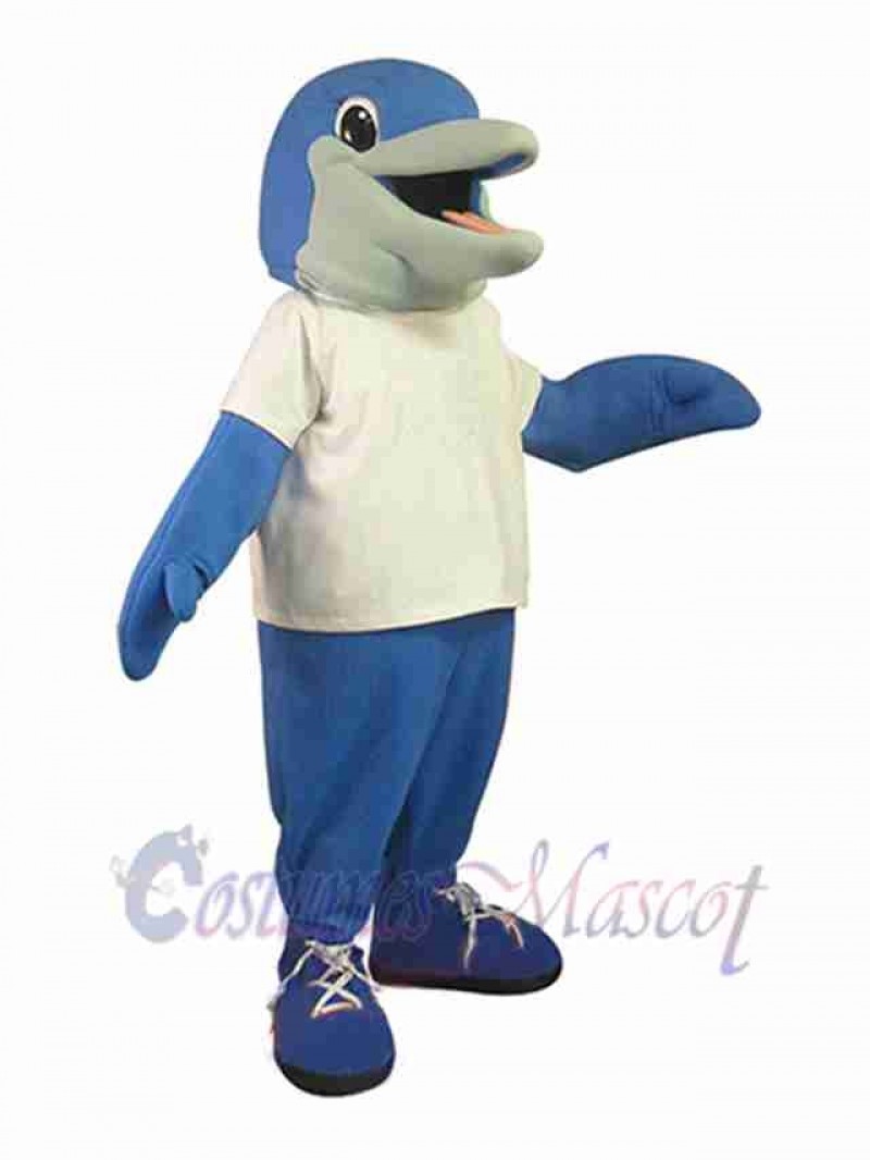 Dolphin mascot costume