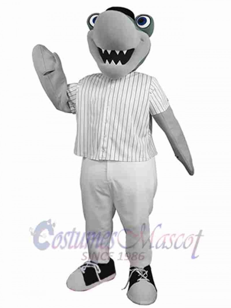 Shark mascot costume