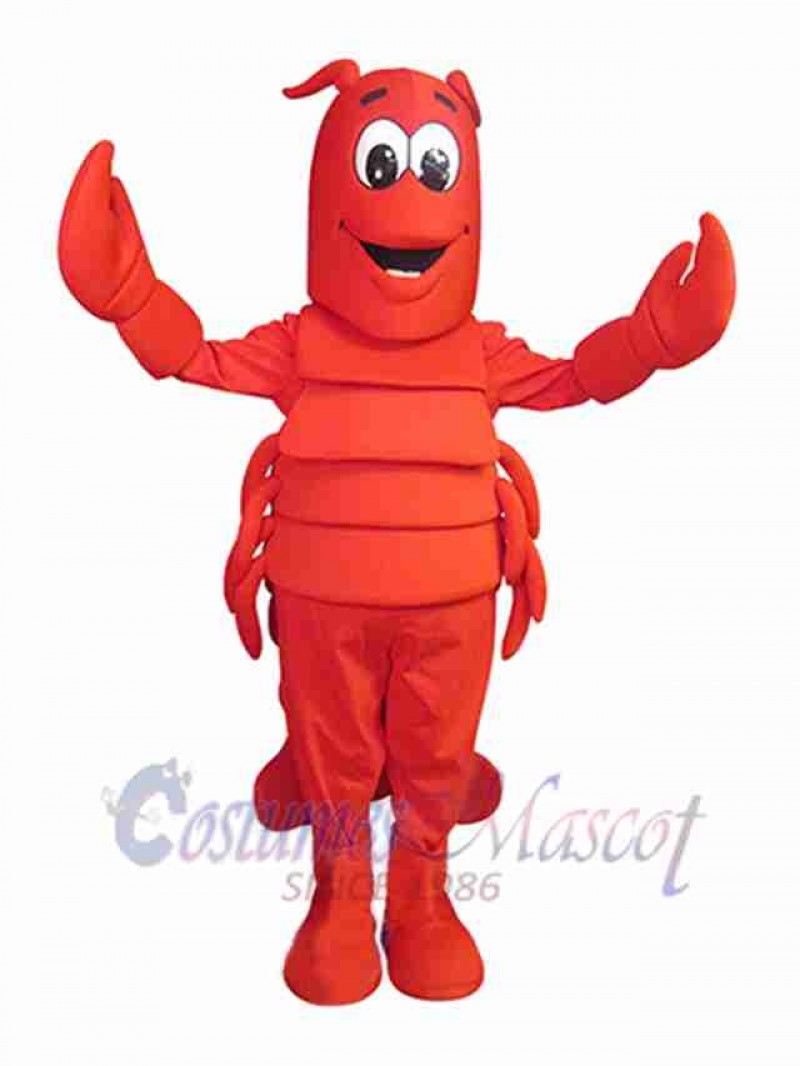 Lobster mascot costume