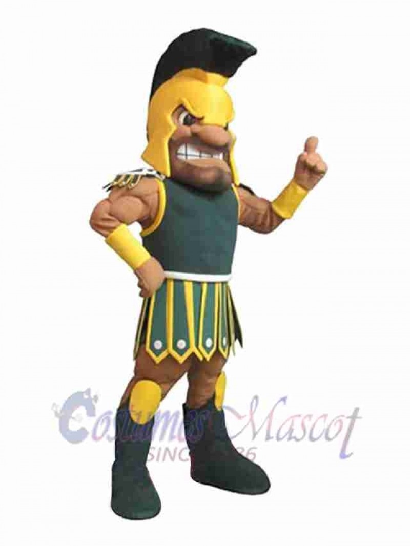 Spartan mascot costume