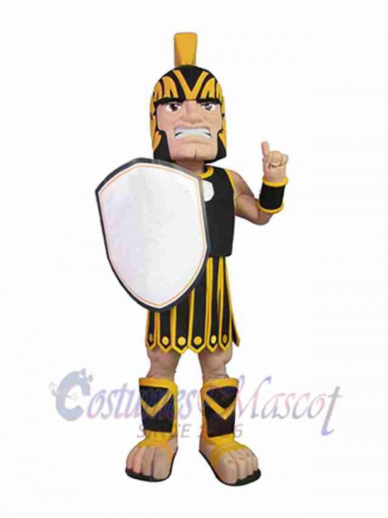 Spartan mascot costume