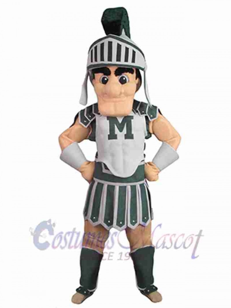 Spartan mascot costume