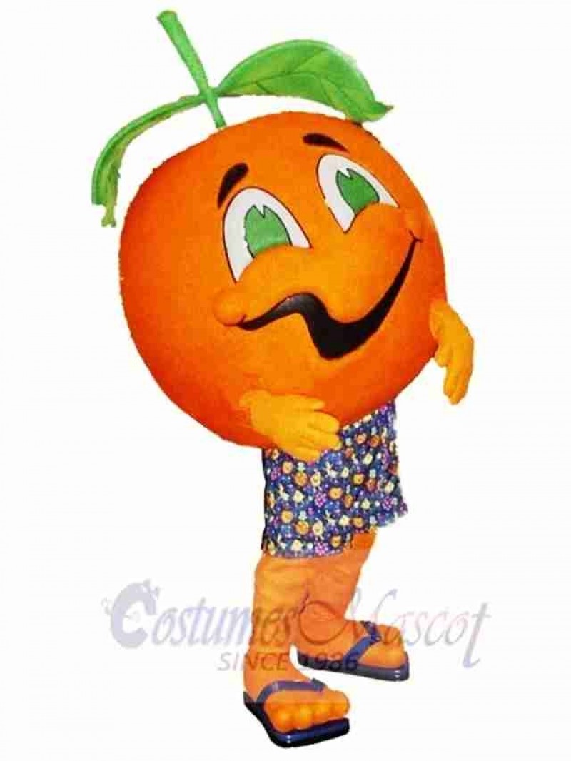 Top Quality Orange Mascot Costume 