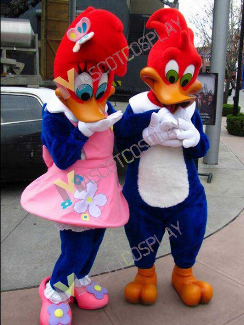 High Quality Adult Woody Woodpecker ONLY ONE Mascot Costume