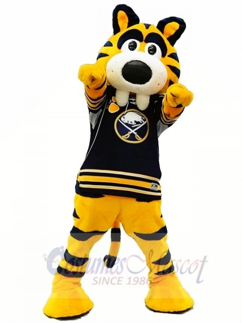 Buffalo Saber Sabretooth Mascot Costume  