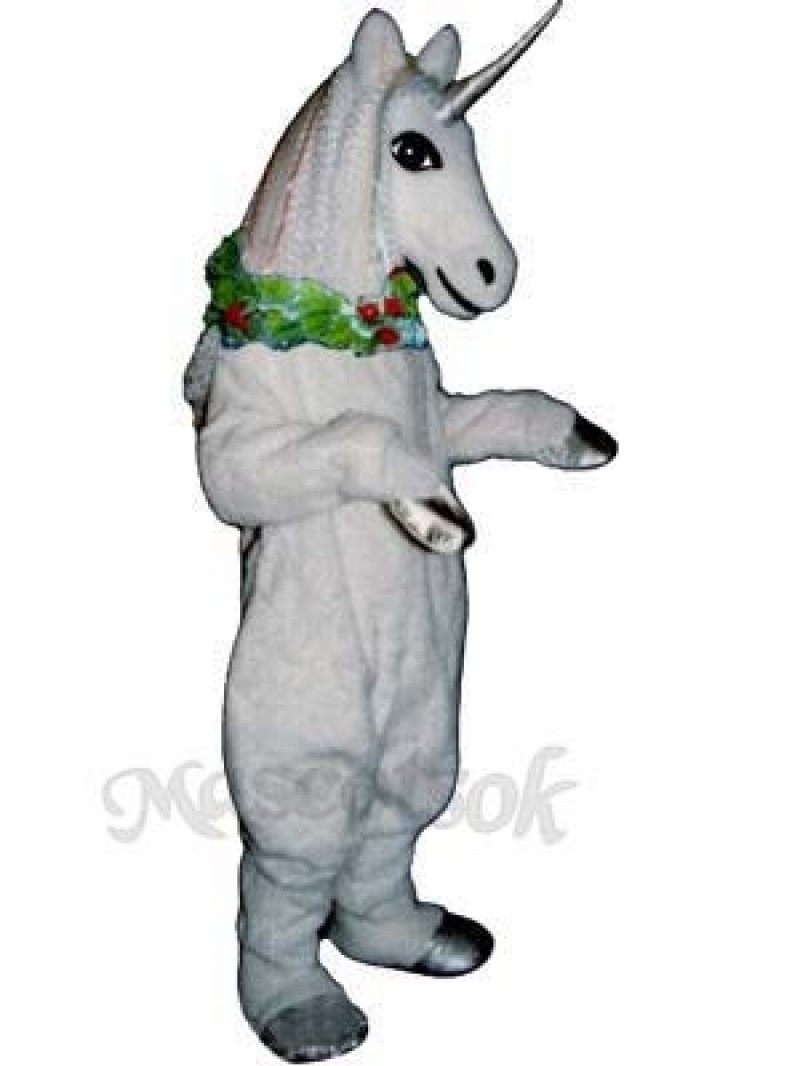 Unicorn with Garland Mascot Costume