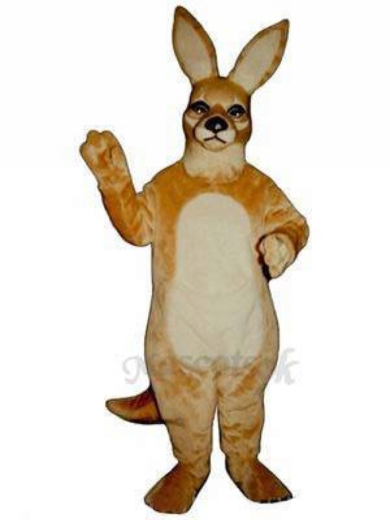 Girl Kangaroo Mascot Costume