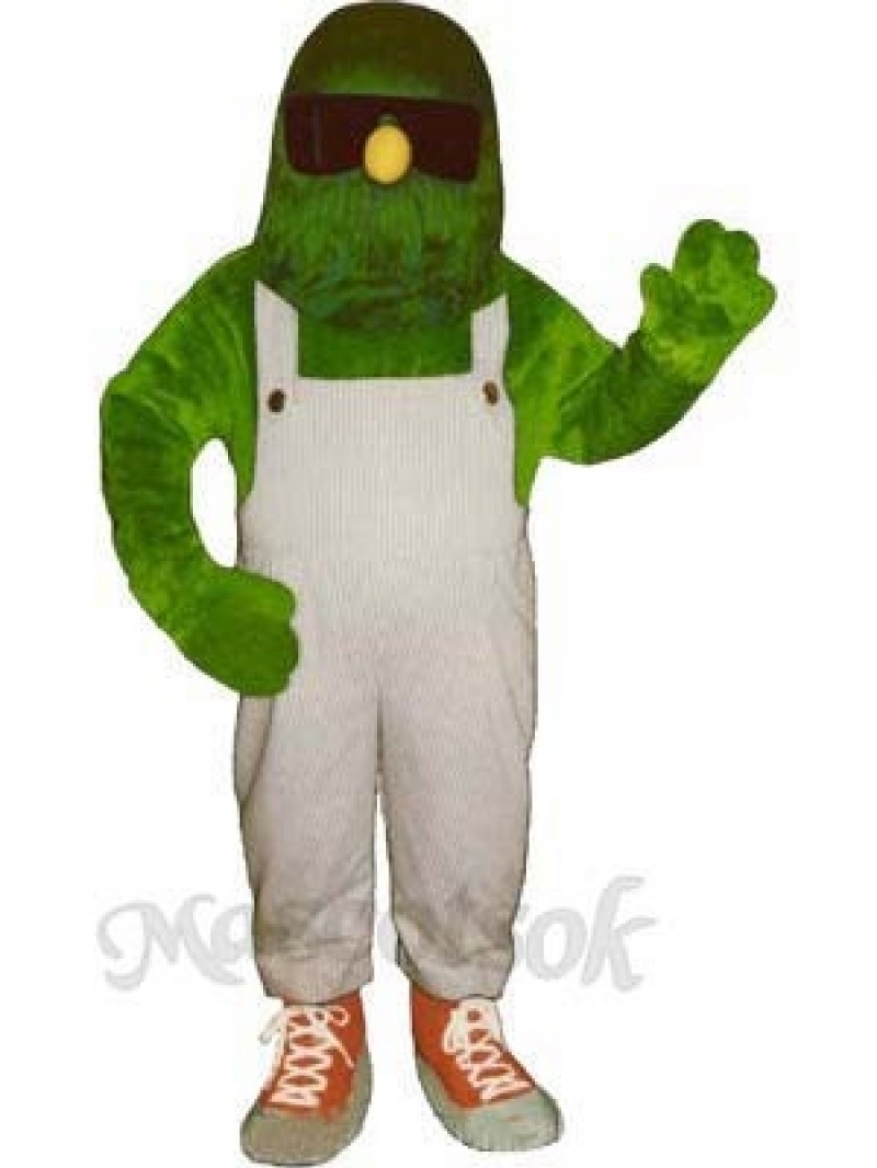 Green Scene Mascot Costume