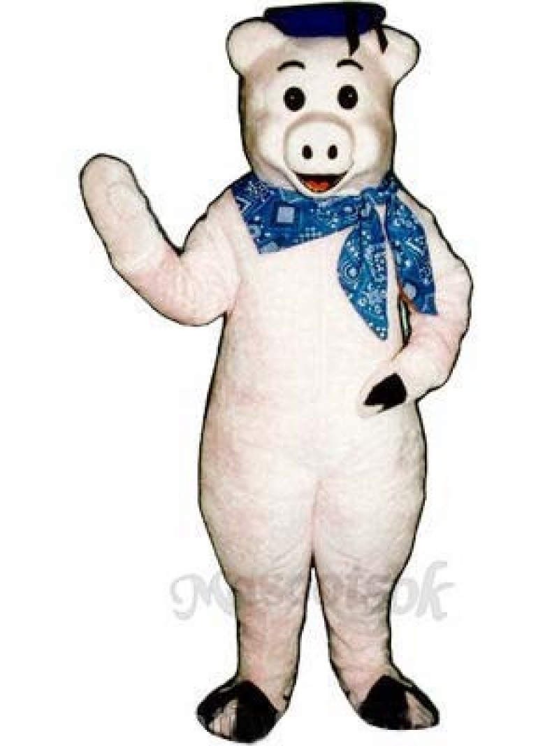 Stick Pig Mascot Costume