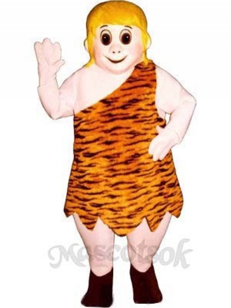 Cave Boy Mascot Costume