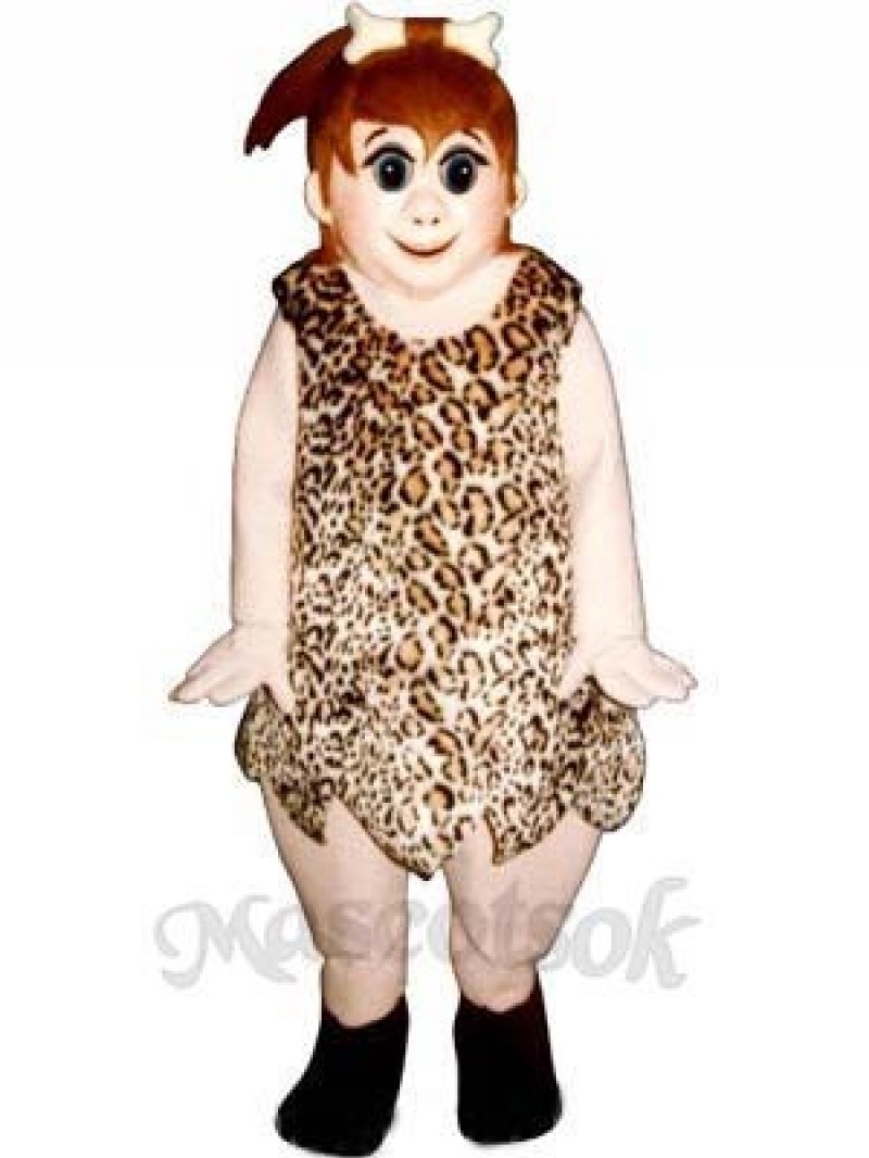 Cave Girl Mascot Costume