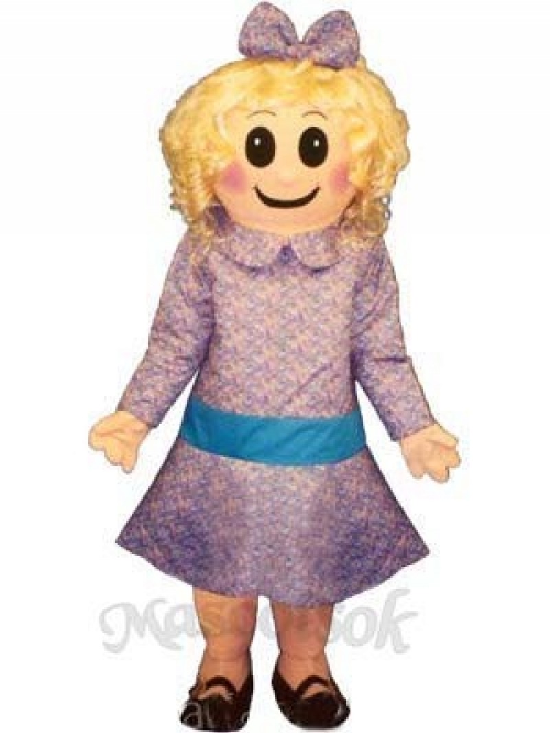 Satin Doll Mascot Costume