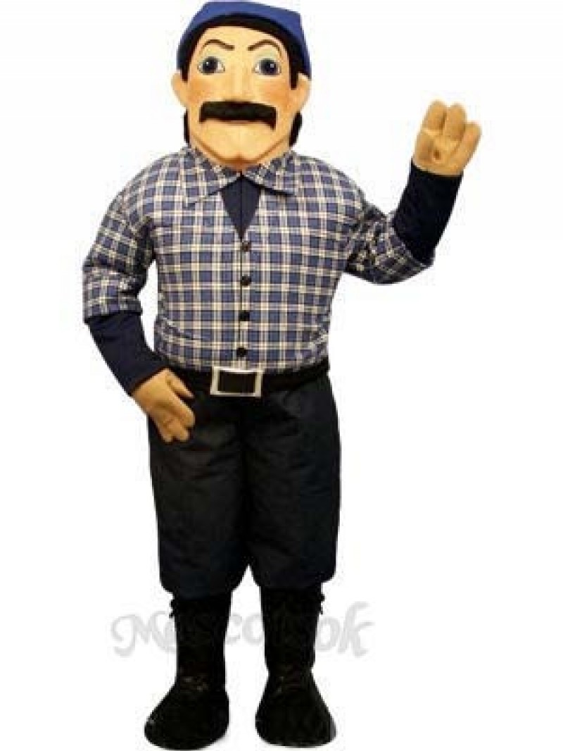 Timber Jack Mascot Costume