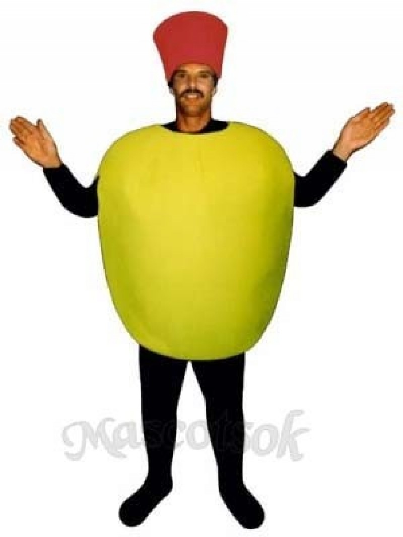 Stuffed Olive Mascot Costume