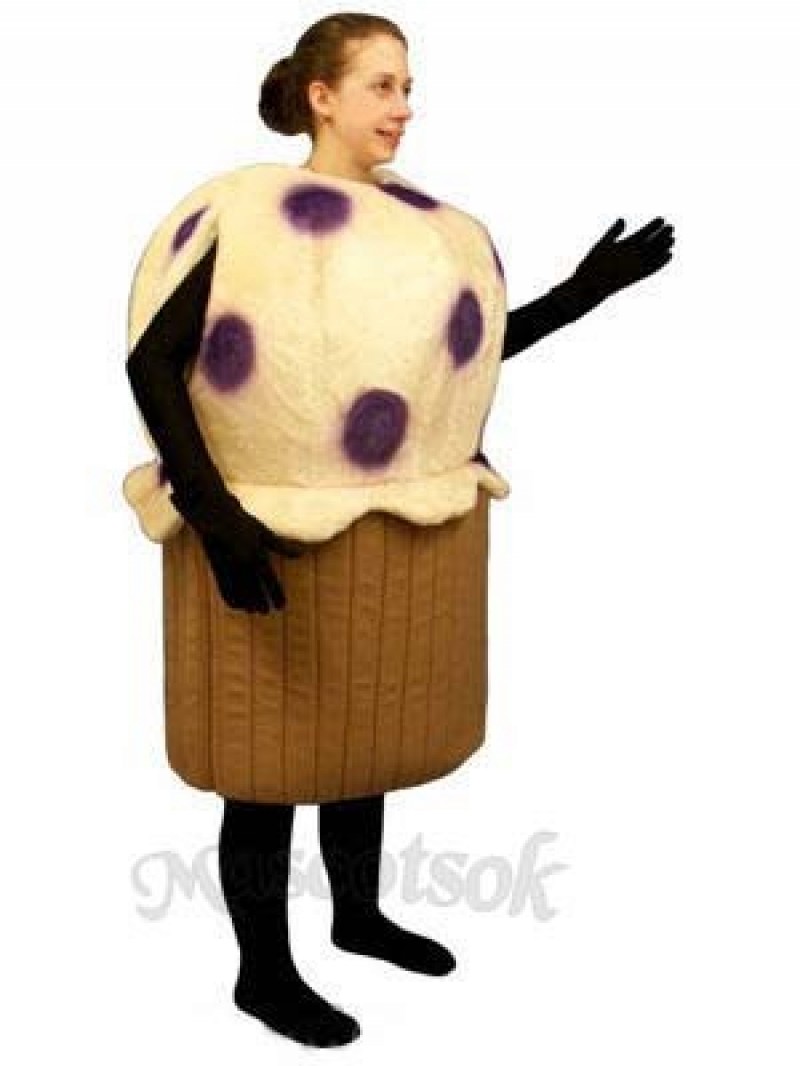 Blueberry Muffin Mascot Costume