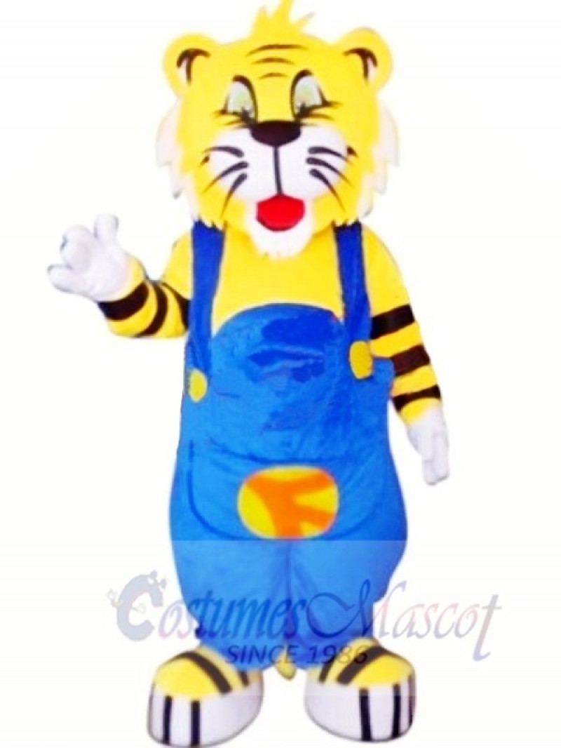 Cute Cartoon Tiger Mascot Costumes 
