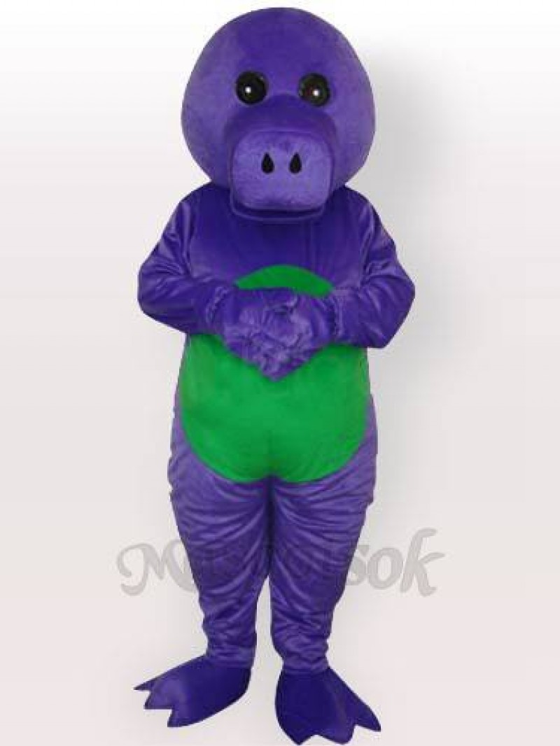 Purple Dragon Adult Mascot Costume