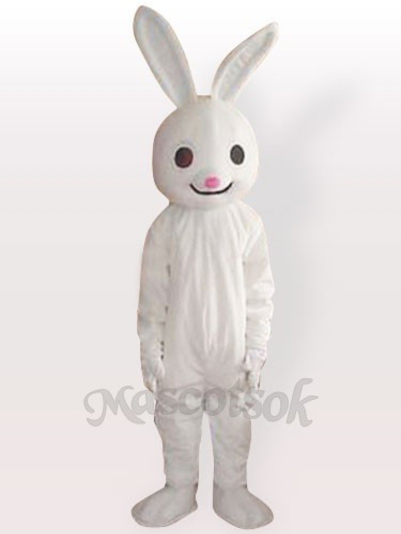 Pink Nose Easter Bunny Rabbit Adult Mascot Costume