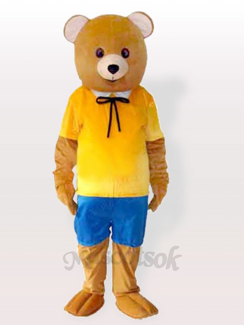 Teddy Bear Adult Mascot Costume