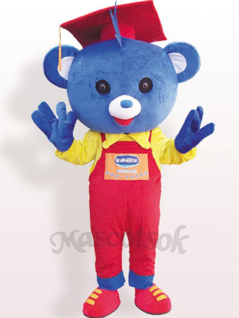 Doctor Bear Plush Adult Mascot Costume